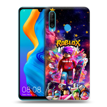 Силиконовый чехол на Huawei Honor 20S с принтом Roblox Роблокс Силиконовый чехол на Huawei Honor 20S с принтом Roblox Роблокс