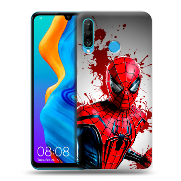 Силиконовый чехол на Huawei Honor 20S с принтом Spiderman Человек паук