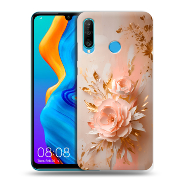 Силиконовый чехол на Huawei Honor 20S с принтом женский