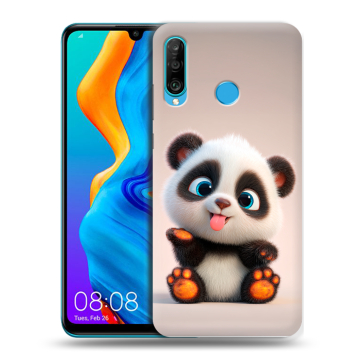 Силиконовый чехол на Huawei Honor 20S с принтом милая панда
