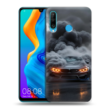Силиконовый чехол на Huawei Honor 20S с принтом BMW БМВ Силиконовый чехол на Huawei Honor 20S с принтом BMW БМВ