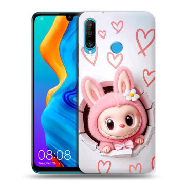 Силиконовый чехол на Huawei Honor 20S с принтом Labubu Лабубу Силиконовый чехол на Huawei Honor 20S с принтом Labubu Лабубу