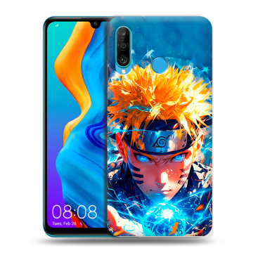 Силиконовый чехол на Huawei Honor 20S с принтом Аниме Наруто Naruto