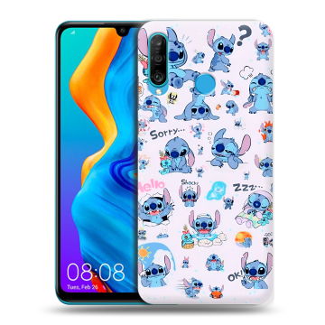Силиконовый чехол на Huawei Honor 20S с принтом Лило и Стич Силиконовый чехол на Huawei Honor 20S с принтом Лило и Стич
