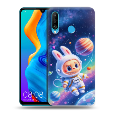 Силиконовый чехол на Huawei Honor 20S с принтом Labubu Лабубу