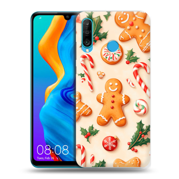 Силиконовый чехол на Huawei Honor 20S с принтом Новый год