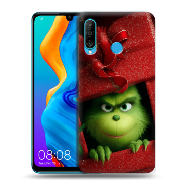 Силиконовый чехол на Huawei Honor 20S с принтом Новый год