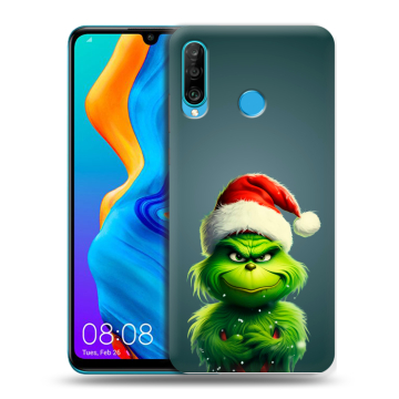 Силиконовый чехол на Huawei Honor 20S с принтом Новый год Силиконовый чехол на Huawei Honor 20S с принтом Новый год