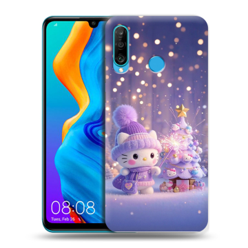 Силиконовый чехол на Huawei Honor 20S с принтом Новый год Силиконовый чехол на Huawei Honor 20S с принтом Новый год