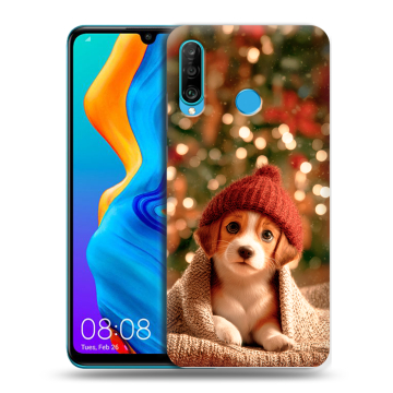 Силиконовый чехол на Huawei Honor 20S с принтом Новый год Силиконовый чехол на Huawei Honor 20S с принтом Новый год