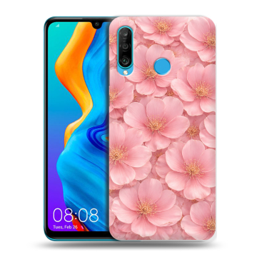 Силиконовый чехол на Huawei Honor 20S с принтом женский
