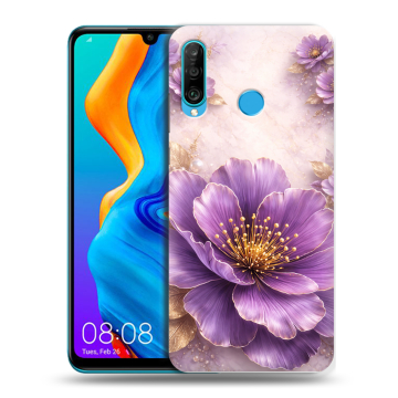 Силиконовый чехол на Huawei Honor 20S с принтом женский