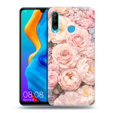 Силиконовый чехол на Huawei Honor 20S с принтом женский