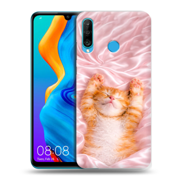 Силиконовый чехол на Huawei Honor 20S с принтом женский