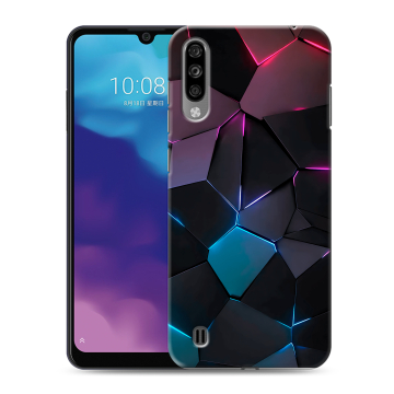 Силиконовый чехол на ZTE Blade A7 (2020) с принтом Геометрия неона Силиконовый чехол на ZTE Blade A7 (2020) с принтом Геометрия неона