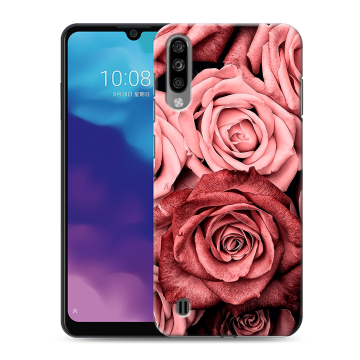 Силиконовый чехол на ZTE Blade A7 (2020) с принтом Цветы розы Силиконовый чехол на ZTE Blade A7 (2020) с принтом Цветы розы