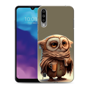Силиконовый чехол на ZTE Blade A7 (2020) с принтом Сова Силиконовый чехол на ZTE Blade A7 (2020) с принтом Сова