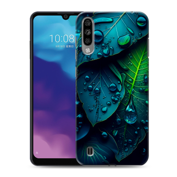 Силиконовый чехол на ZTE Blade A7 (2020) с принтом Листья Силиконовый чехол на ZTE Blade A7 (2020) с принтом Листья
