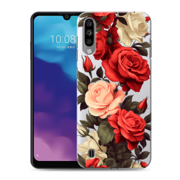 Силиконовый чехол на ZTE Blade A7 (2020) с принтом Розы Силиконовый чехол на ZTE Blade A7 (2020) с принтом Розы