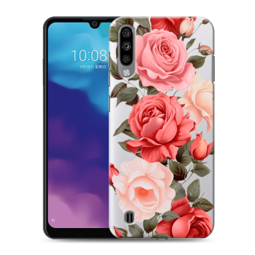 Силиконовый чехол на ZTE Blade A7 (2020) с принтом Розы Силиконовый чехол на ZTE Blade A7 (2020) с принтом Розы