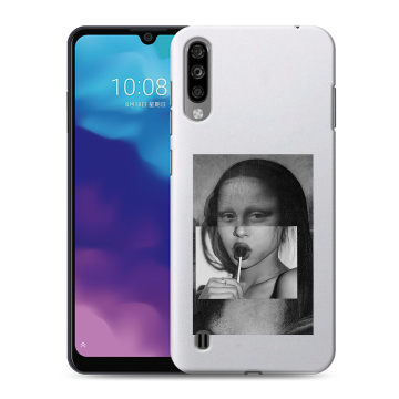 Силиконовый чехол на ZTE Blade A7 (2020) с принтом Мона Лиза Силиконовый чехол на ZTE Blade A7 (2020) с принтом Мона Лиза