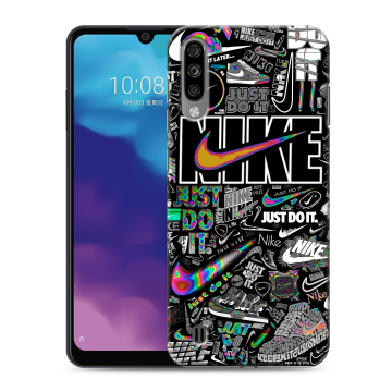 Силиконовый чехол на ZTE Blade A7 (2020) с принтом Найк