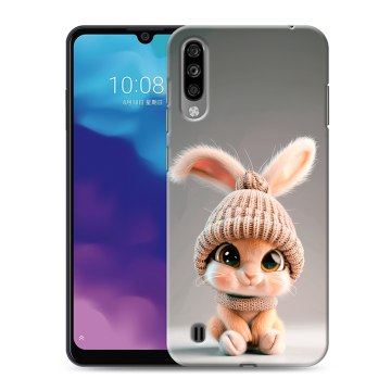 Силиконовый чехол на ZTE Blade A7 (2020) с принтом Кролик