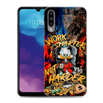 Силиконовый чехол на ZTE Blade A7 (2020) с принтом Дональд Дак Деньги Силиконовый чехол на ZTE Blade A7 (2020) с принтом Дональд Дак Деньги