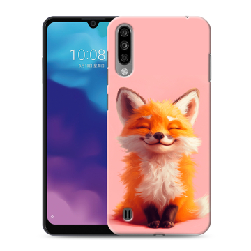 Силиконовый чехол на ZTE Blade A7 (2020) с принтом милая лиса Силиконовый чехол на ZTE Blade A7 (2020) с принтом милая лиса