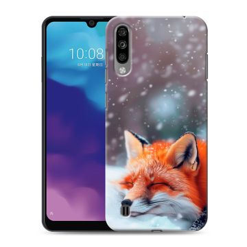 Силиконовый чехол на ZTE Blade A7 (2020) с принтом лиса Силиконовый чехол на ZTE Blade A7 (2020) с принтом лиса