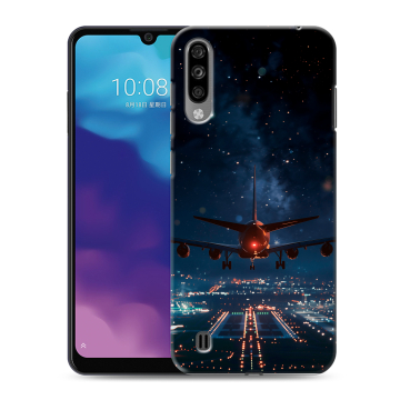 Силиконовый чехол на ZTE Blade A7 (2020) с принтом самолет Силиконовый чехол на ZTE Blade A7 (2020) с принтом самолет