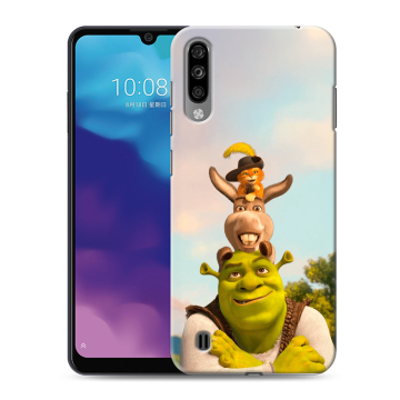 Силиконовый чехол на ZTE Blade A7 (2020) с принтом Шрек Shrek