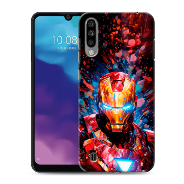 Силиконовый чехол на ZTE Blade A7 (2020) с принтом Железный человек Ironman Силиконовый чехол на ZTE Blade A7 (2020) с принтом Железный человек Ironman