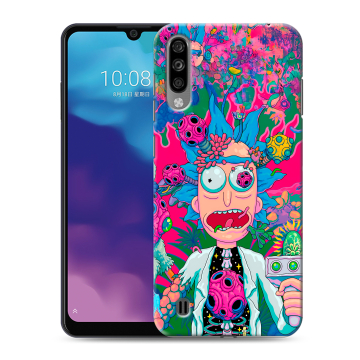 Силиконовый чехол на ZTE Blade A7 (2020) с принтом Рик и Морти Rick Morty Силиконовый чехол на ZTE Blade A7 (2020) с принтом Рик и Морти Rick Morty