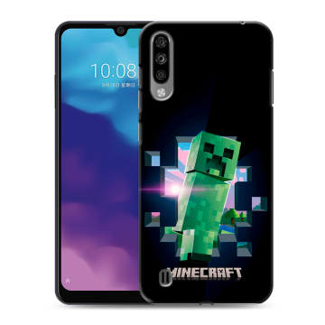 Силиконовый чехол на ZTE Blade A7 (2020) с принтом Майнкрафт Minecraft Силиконовый чехол на ZTE Blade A7 (2020) с принтом Майнкрафт Minecraft