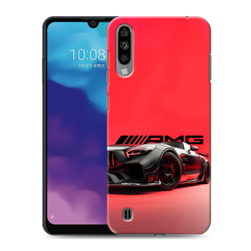 Силиконовый чехол на ZTE Blade A7 (2020) с принтом Мерседес Mercedes AMG
