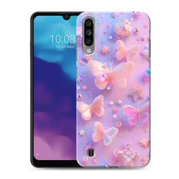 Силиконовый чехол на ZTE Blade A7 (2020) с принтом Бабочки Силиконовый чехол на ZTE Blade A7 (2020) с принтом Бабочки