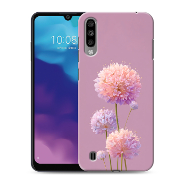 Силиконовый чехол на ZTE Blade A7 (2020) с принтом Цветы