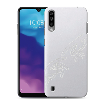 Силиконовый чехол на ZTE Blade A7 (2020) с принтом Сотворение мира