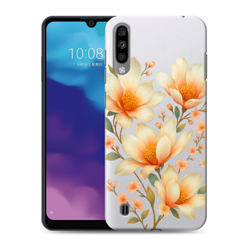 Силиконовый чехол на ZTE Blade A7 (2020) с принтом Цветы