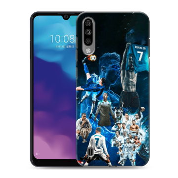 Силиконовый чехол на ZTE Blade A7 (2020) с принтом Реал Роналдо
