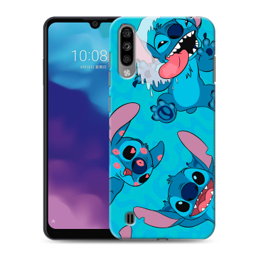 Силиконовый чехол на ZTE Blade A7 (2020) с принтом Лило и Стич Силиконовый чехол на ZTE Blade A7 (2020) с принтом Лило и Стич