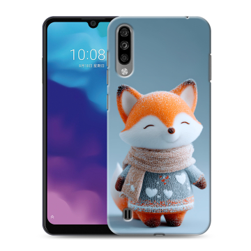 Силиконовый чехол на ZTE Blade A7 (2020) с принтом Лиса