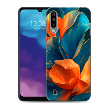 Силиконовый чехол на ZTE Blade A7 (2020) с принтом Цветы