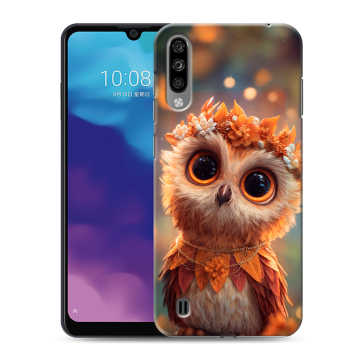 Силиконовый чехол на ZTE Blade A7 (2020) с принтом Милая сова