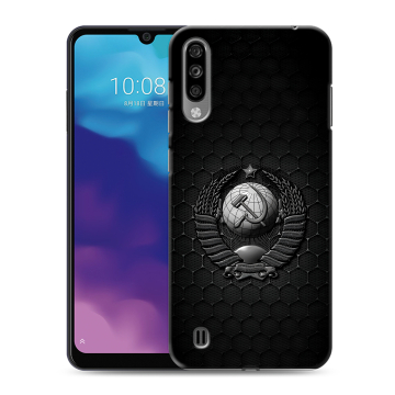 Силиконовый чехол на ZTE Blade A7 (2020) с принтом Герб Флаг СССР Силиконовый чехол на ZTE Blade A7 (2020) с принтом Герб Флаг СССР