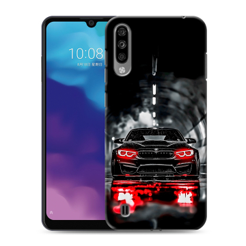 Силиконовый чехол на ZTE Blade A7 (2020) с принтом BMW БМВ