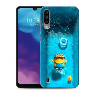 Силиконовый чехол на ZTE Blade A7 (2020) с принтом Миньоны