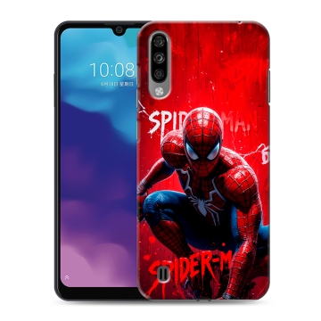 Силиконовый чехол на ZTE Blade A7 (2020) с принтом Spiderman Человек паук