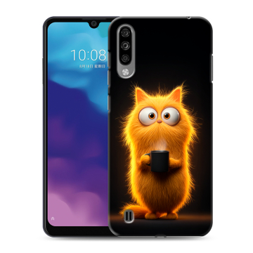 Силиконовый чехол на ZTE Blade A7 (2020) с принтом Смешной кот Силиконовый чехол на ZTE Blade A7 (2020) с принтом Смешной кот